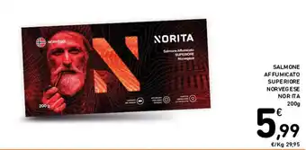 Spazio Conad Norita Salmone Affumicato Superiore Norvegese 200g offerta