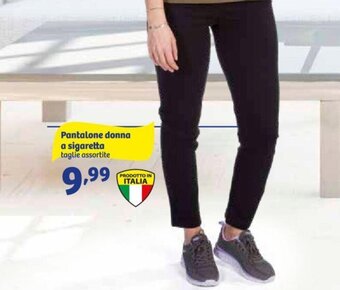 In'S Mercato Pantalone donna a sigaretta offerta