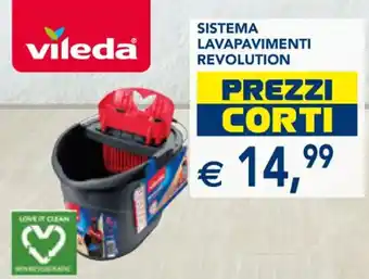 Esselunga Vileda Sistema Lavapavimenti Revolution offerta
