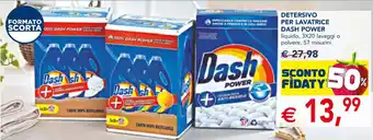 Esselunga Dash Power Detersivo per Lavatrice offerta
