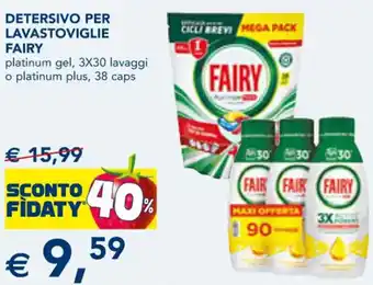 Esselunga Fairy Detersivo per Lavastoviglie offerta