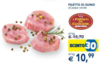 Esselunga Filetto di Suino al pepe verde offerta