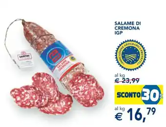 Esselunga Salame di Cremona IGP offerta