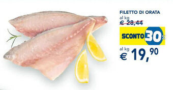 Esselunga Filetto di Orata offerta