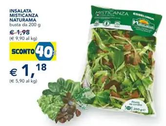 Esselunga Naturama Insalata Misticanza 200 g offerta