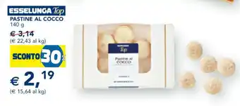 Esselunga Top Pastine al Cocco 140 g