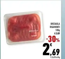Conad Superstore Rigamonti bresaola offerta