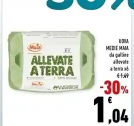 Conad Superstore Maia uova medie offerta