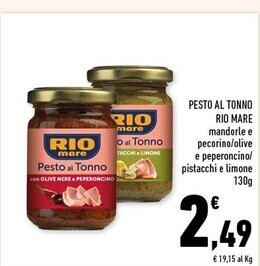 Conad Superstore Rio mare pesto al tonno offerta