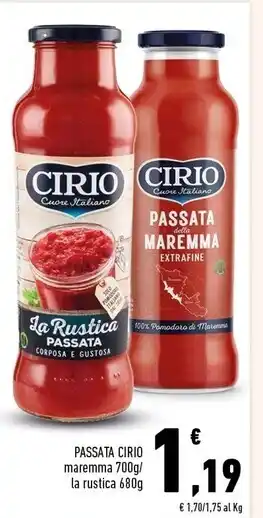 Conad Superstore Cirio passata offerta