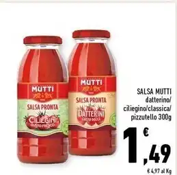 Conad Superstore Mutti salsa offerta