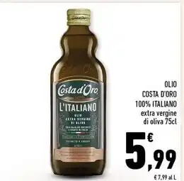Conad Superstore Costa d' oro olio offerta