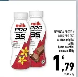 Conad Superstore Milk pro bevanda protein offerta