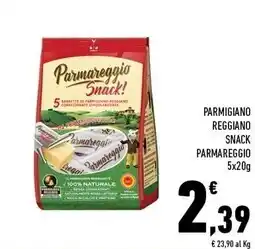 Conad Superstore Parmareggio parmigiano reggiano snack offerta