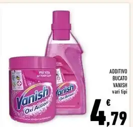 Conad Superstore Vanish additivo bucato offerta