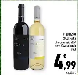 Conad Superstore Desio collemare vino offerta