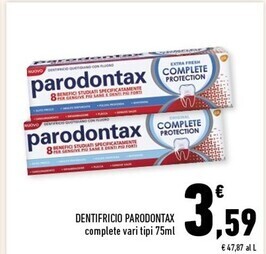 Conad Superstore Parodontax dentifricio offerta