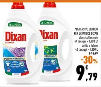 Conad Dixan detersivo liquido per lavatrice offerta