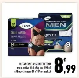 Conad Superstore Tena mutandine assorbeti offerta