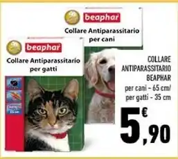 Conad Beaphar collare antiparassitario per cani offerta