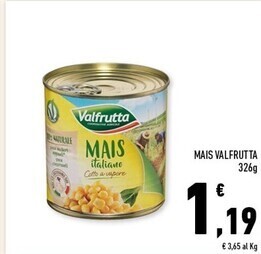 Conad Superstore Valfrutta mais offerta