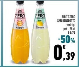 Conad San benedetto bibite zero offerta