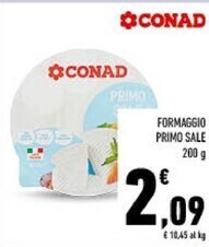 Conad Formaggio primo sale offerta