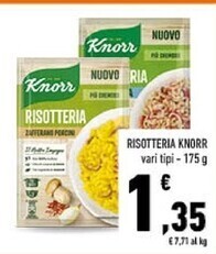 Conad Knorr risotteria offerta