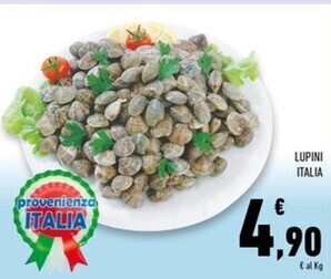 Conad Superstore Lupini italia offerta