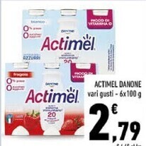 Conad Danone actimel offerta