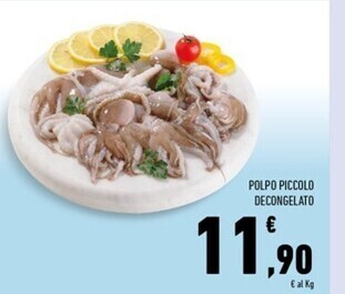 Conad Superstore Polpo piccolo decongelato offerta