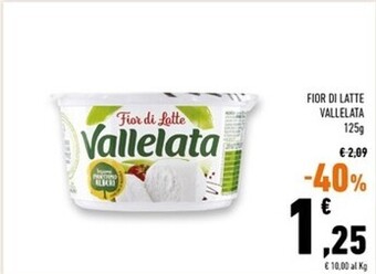Conad Superstore Vallelata fior di latte offerta