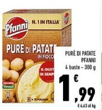 Conad Pfanni pure di patate offerta