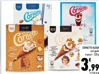 Conad Algida cornetto offerta