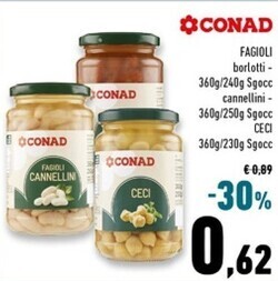 Conad Superstore Conad fagioli offerta