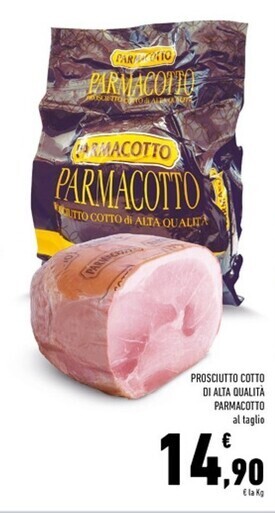 Conad Superstore Parmacotto prosciutto cotto di alta qualita offerta