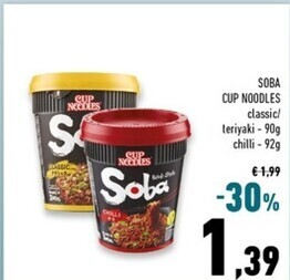 Conad Superstore Soba - cup noodles offerta