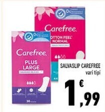Conad Carefree salvaslip offerta