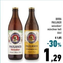Conad Superstore Paulaner birra offerta