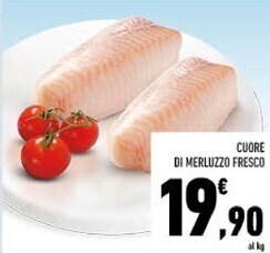 Conad Cuore di merluzzo fresco offerta