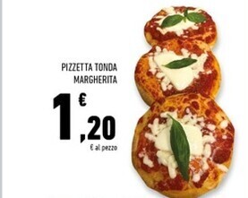 Conad Superstore Pizzetta tonda margherita offerta