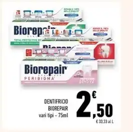 Conad Superstore Biorepair dentifricio offerta