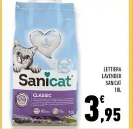 Conad Superstore Sanicat lettiera lavender offerta