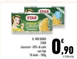 Conad Superstore Star il mio dado offerta