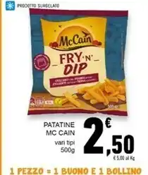 Conad Superstore Mccain patatine offerta