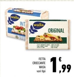 Conad Superstore Wasa fetta croccante offerta