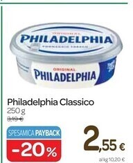 Carrefour Express Philadelphia classico offerta