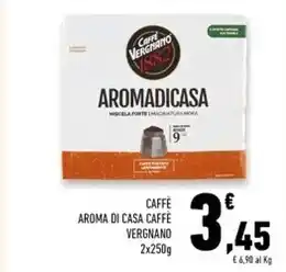 Conad Superstore Caffè vergnano 1882 caffè aroma di casa offerta