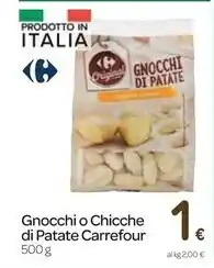 Carrefour Express Carrefour gnocchi o chicche di patate offerta