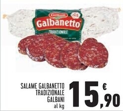 Galbani salame galbanetto tradizionale